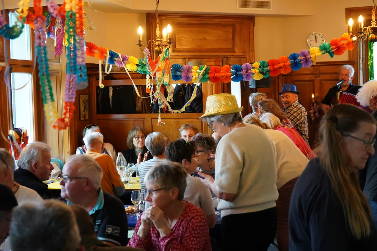 Faschingsimpressionen aus den Restaurants.